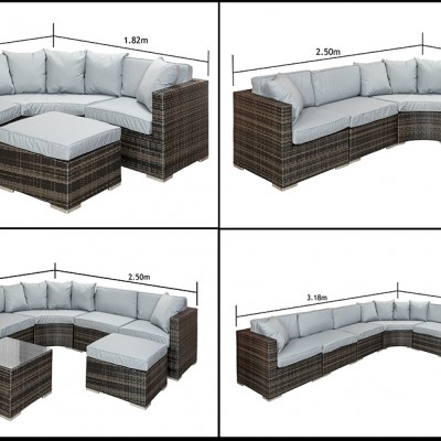 Modular Rattan Sofa Sets