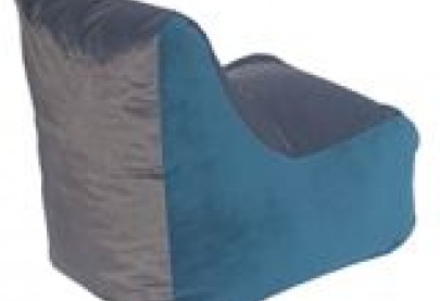Cozydoze Comy Gamer Memory Foam Beanbag, Gaming Chair, Medium, Blue/Grey
