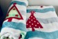 Fleece Christmas Blanket, Fleecy Throw - Christmas Tree Design