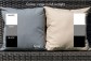 GGL Marbella Luxury Sunlounger Set - Mix Grey Rattan With Grey Cushions