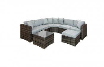 Ronda 5+2 Piece Rattan Garden Modular Set