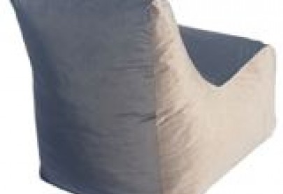 Cozydoze Comy Gamer Memory Foam Beanbag, Gaming Chair, Medium, Fawn/Grey