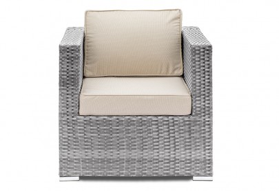 Rattan Garden Sofa Set Modular Component - Single Sofa Only