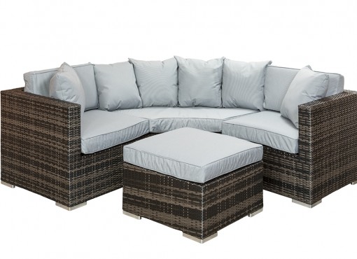 Ronda 3+1 Piece Rattan Garden Modular Set