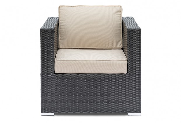 Rattan Garden Sofa Set Modular Component - Single Sofa Only