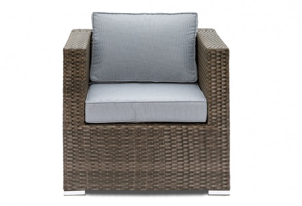 Rattan Garden Sofa Set Modular Component - Single Sofa Only