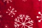 Fleece Christmas Blanket, Fleecy Throw - Snowflake Design