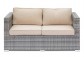 Rattan Garden Sofa Set Modular Component - Double Sofa Only