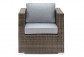 Rattan Garden Sofa Set Modular Component - Single Sofa Only